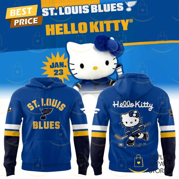 St Louis Blues x Hello Kitty Hoodie - Blue