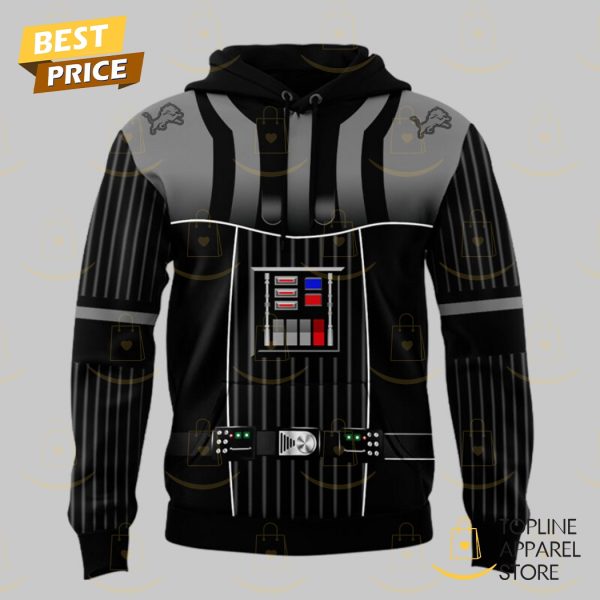 Star Wars x Detroit Lions Hoodie - Black - Image 2