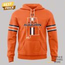 State Of Auburn Tigers Football Design Hoodie - Orange