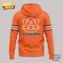 State Of Auburn Tigers Football Design Hoodie - Orange