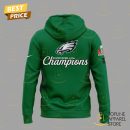 Super Bowl LIX Champions Philadelphia Eagles 2025 Hoodie - Green