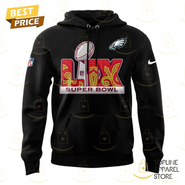 Super Bowl LIX Champions Philadelphia Eagles Hoodie - Black - Image 2