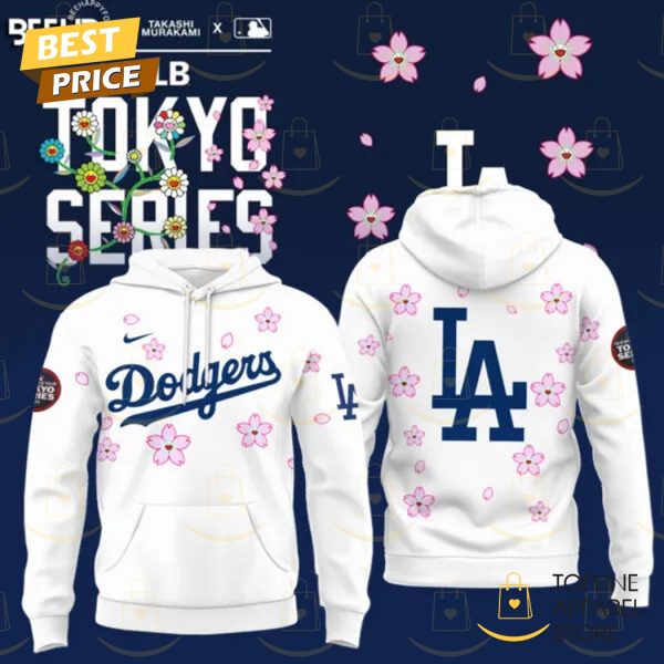 Takashi Murakami x Los Angeles Dodgers World Tour Tokyo Series Cherry Blossom Hoodie