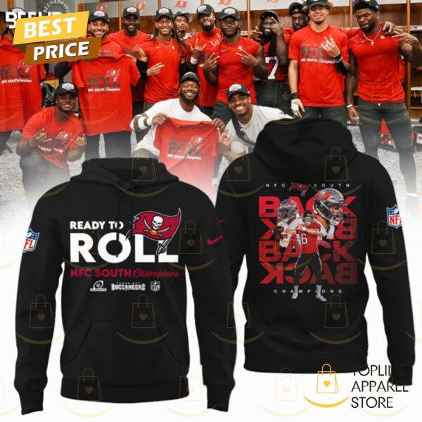 Tampa Bay Buccaneers Ready To Roll NFC South Champions Hoodie - Black
