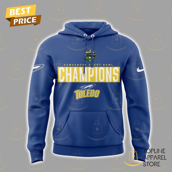 Toledo Rockets Football 2024-2025 Gameabove Sports Bowl Champions Hoodie - Image 2