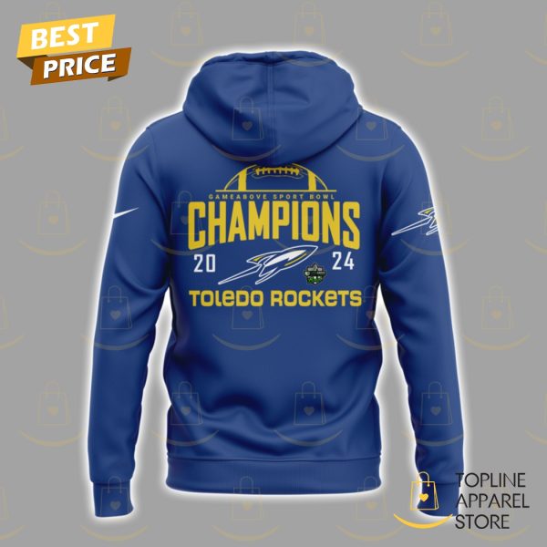 Toledo Rockets Football 2024-2025 Gameabove Sports Bowl Champions Hoodie - Image 3