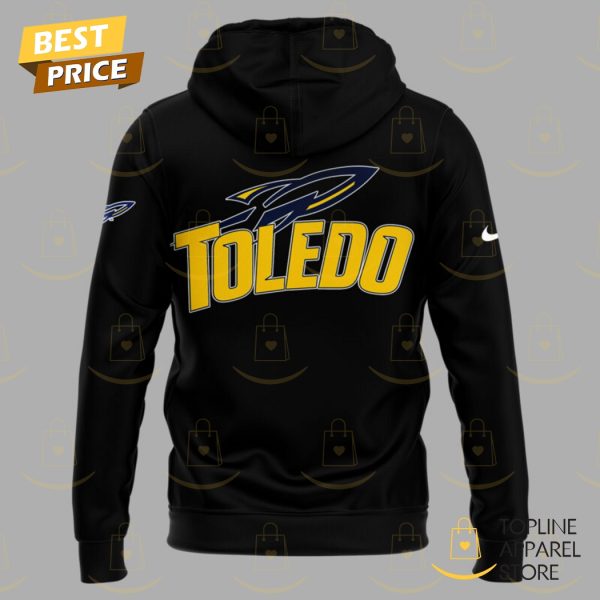 Toledo Rockets Womens Basketball 2025 Hoodie - Black - Image 3