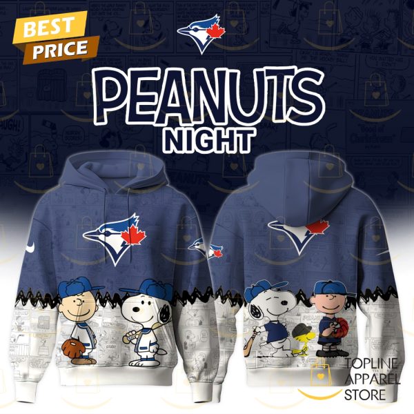 Toronto Blue Jays x Peanuts Night 75th Anniversary Hoodie