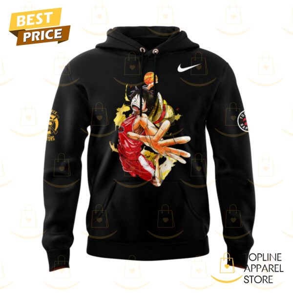 Toronto Raptors Basketball x One Piece Design Hoodie - Image 2