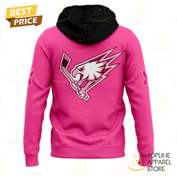 Tri-City Americans X Pink In The Rink 2024-2025 Hoodie - Image 3