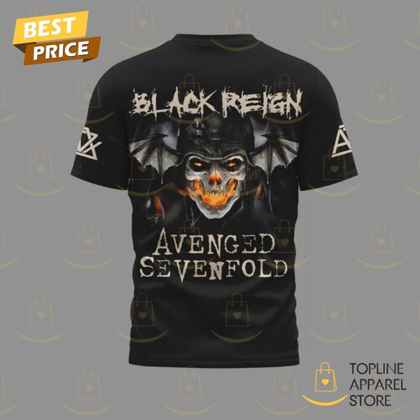 Avenged Sevenfold Black Reign 3D T-Shirt - Image 3