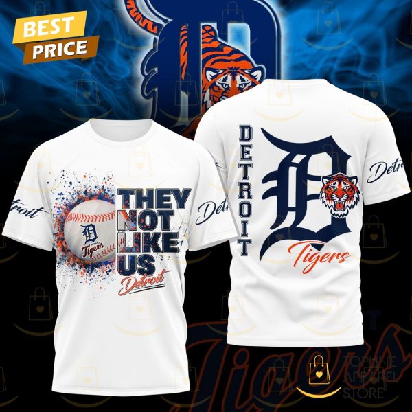 Detroit Tigers - They Not Like Us 3D T-Shirt