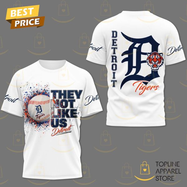 Detroit Tigers - They Not Like Us 3D T-Shirt - Image 2
