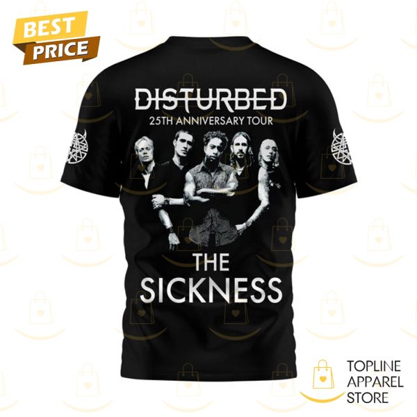 Disturbed - The Sickness 25th Anniversary Tour 3D T-Shirt - Image 3