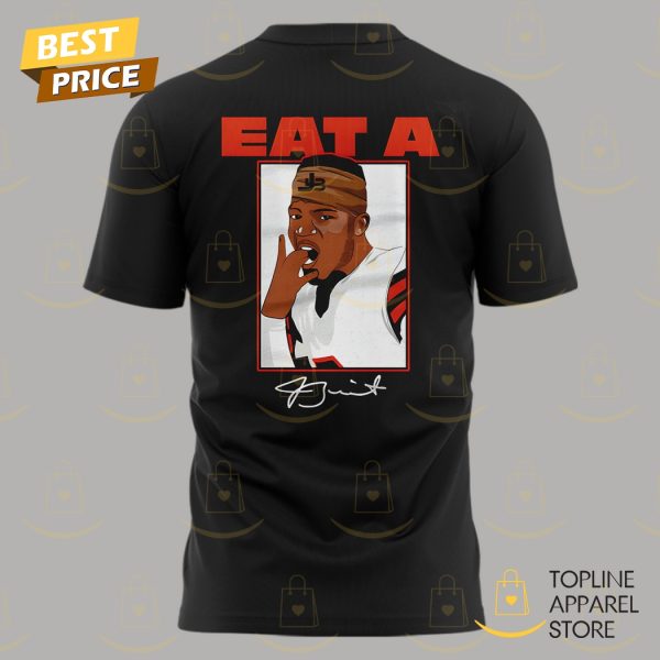 Eat A W Jameis Winston Cleveland Browns 3D T-Shirt - Image 3