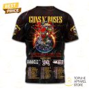 Guns N Roses 2025 Tour With Special Guests 3D T-Shirt