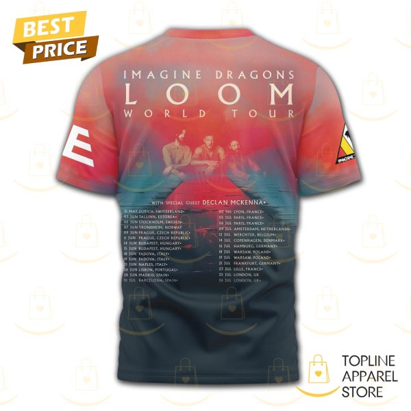 Imagine Dragons Loom World Tour 3D T-Shirt - Image 2