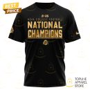 NCAA College Football National Champions 2025 Ohio State Buckeyes - 9 Time National Champions 3D T-Shirt