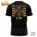 NCAA College Football National Champions 2025 Ohio State Buckeyes - 9 Time National Champions 3D T-Shirt