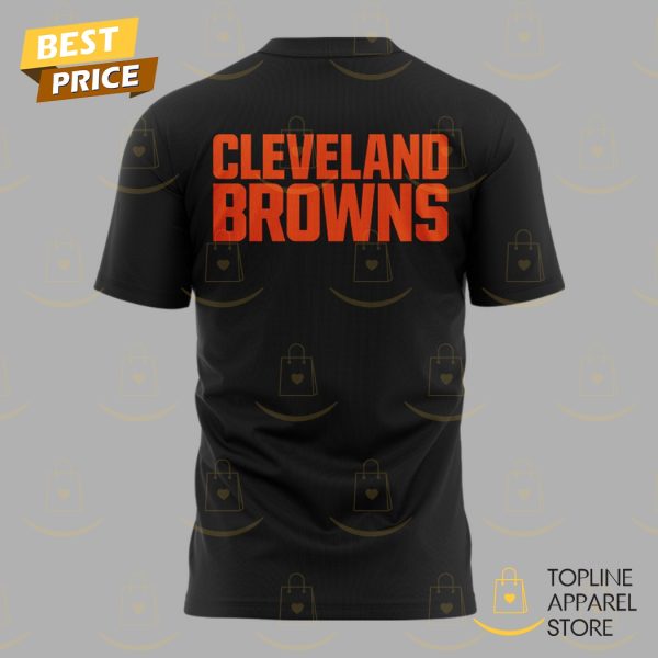 Team Donovan The Voice Of Cleveland Browns 3D T-Shirt - Image 3