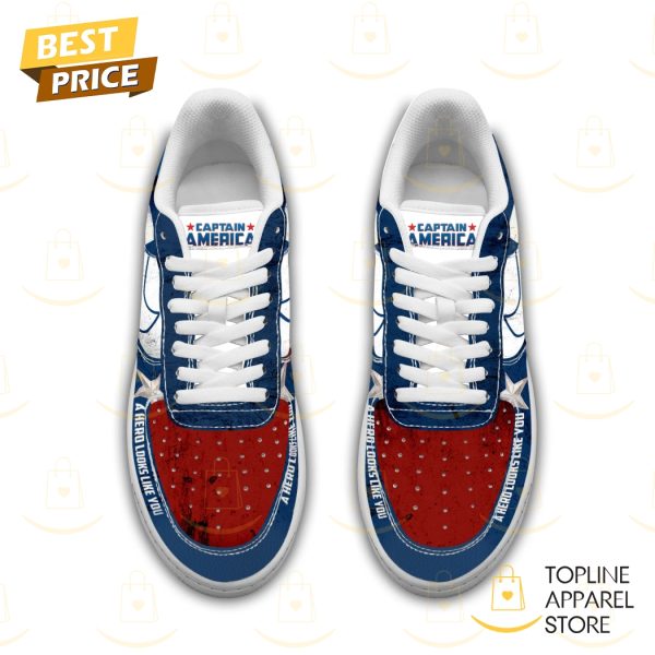 Captain America A Hero Looks Like You Air Force 1 - Image 2