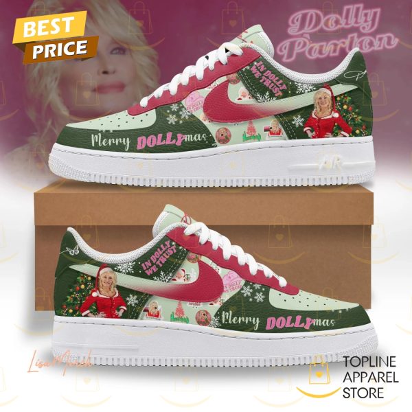 Dolly Parton Merry Dollymas - In Dolly We Trust Air Force 1
