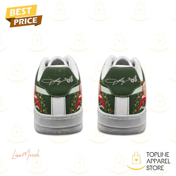 Dolly Parton Merry Dollymas - In Dolly We Trust Air Force 1 - Image 2