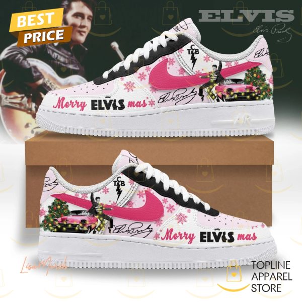 Elvis Presley - Merry Elvismas Signature Air Force 1
