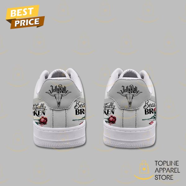 Jelly Roll Beautifully Broken Air Force 1 - Image 3