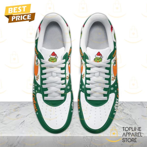 Miami Hurricanes Merry Canemas Air Force 1 - Image 2