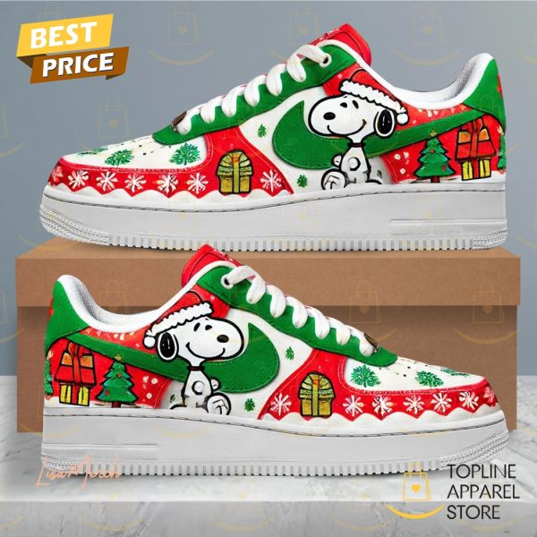 Snoopy Merry Christmas Air Force 1 - Image 2