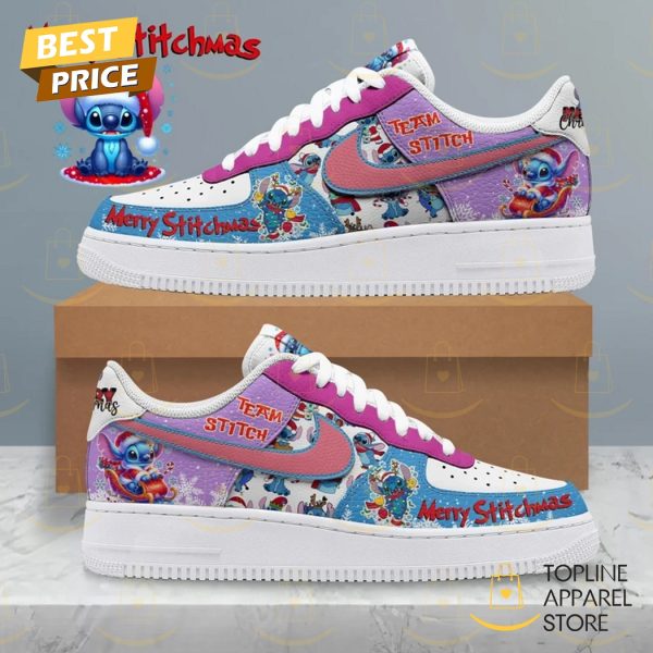 Team Stitch - Merry Stitchmas Air Force 1