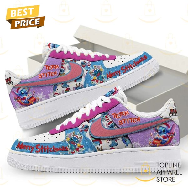 Team Stitch - Merry Stitchmas Air Force 1 - Image 2