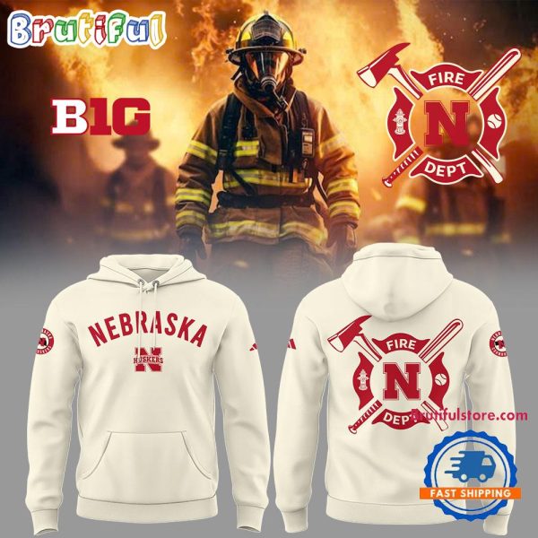 Nebraska Huskers Baseball x Firefighter Appreciation Night Hoodie