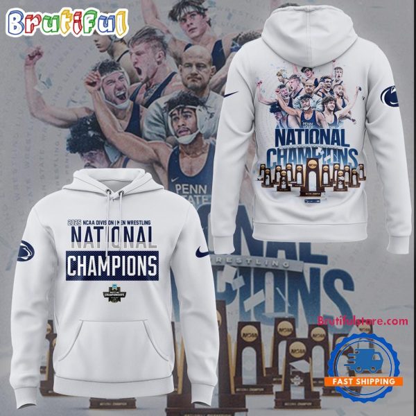 Penn State Nittany Lions NCAA Division Men’s Wrestling National Champions Hoodie