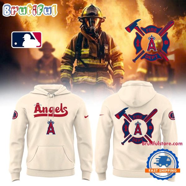 Los Angeles Angels x Firefighter Appreciation Night 2025 3D Print Hoodie