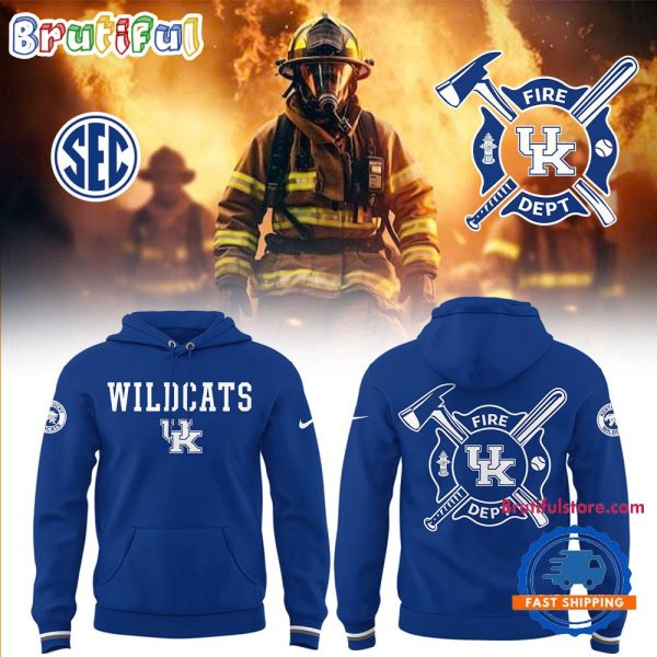 Kentucky Wildcats Baseball x Firefighter Appreciation Night New Hoodie