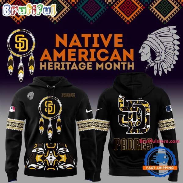 San Diego Padres National American Indian Heritage Month 2025 Hoodie