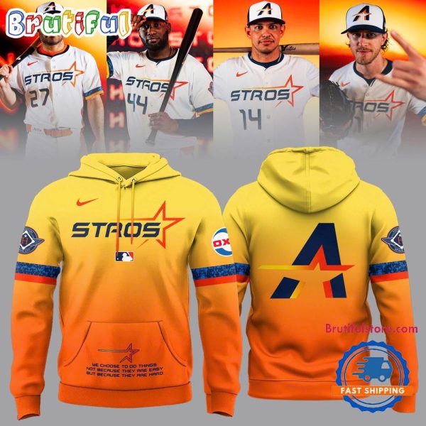 MLB Houston Astros 2025 City Connect The Next Frontier Hoodie