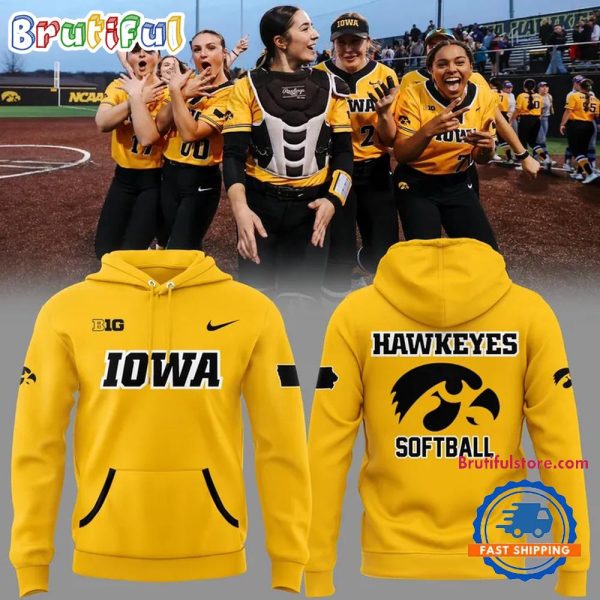 Iowa Hawkeyes Softball Team Player 2025 New Hoodie