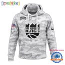 Sacramento Kings Camo 2025 Salute to Service Club Hoodie