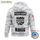Sacramento Kings Camo 2025 Salute to Service Club Hoodie