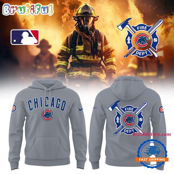 Chicago Cubs x Firefighter Appreciation Night 3D All Over Print Hoodie
