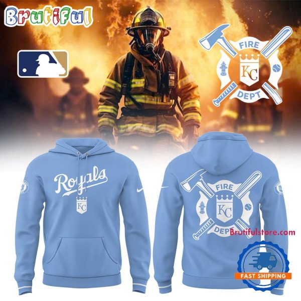 Kansas City Royals x Firefighter Appreciation Night 2025 Hoodie
