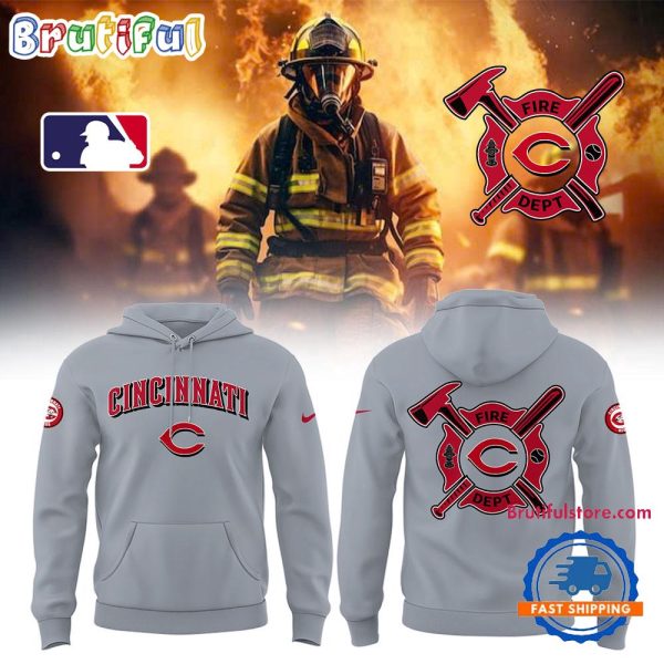 Cincinnati Reds x Firefighter Appreciation Night Hoodie