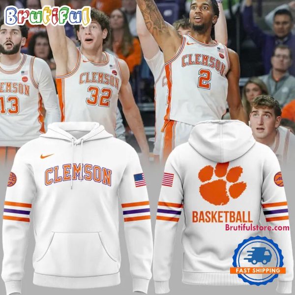 Uniform Clemson Tiger 2025 Basketball Special New Hoodie