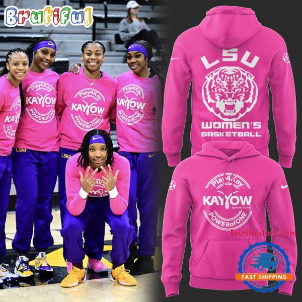 LSU Tigers Women’s Basketball Play4Kay Limited Edition Hoodie