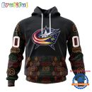 NHL Columbus Blue Jackets Special Design For Black History Month Hoodie, TShirt, Sweatshirt