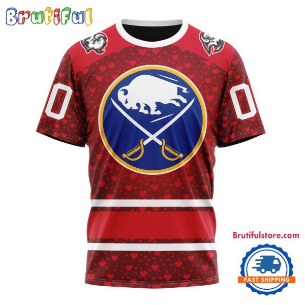 NHL Buffalo Sabres Hockey Team Gift For Valentines Day TShirt, Sweatshirt, Hoodie