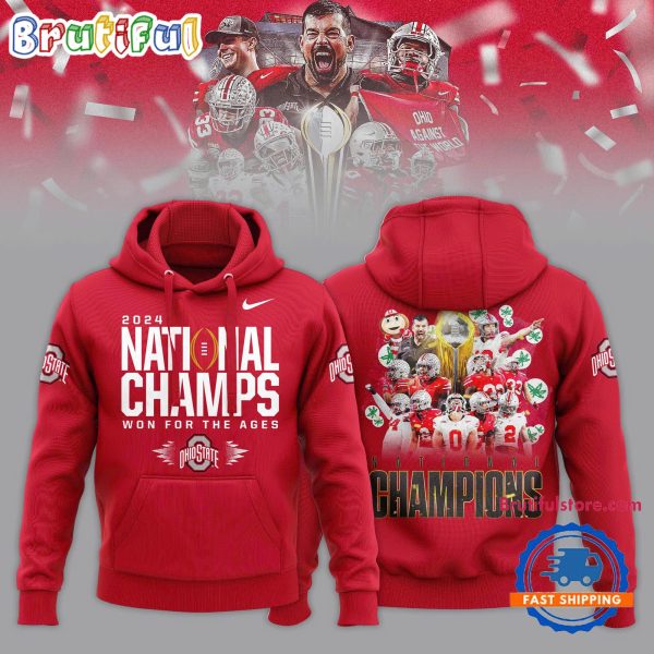 Ohio State National Champions 2025 Graphics Design New Hoodie